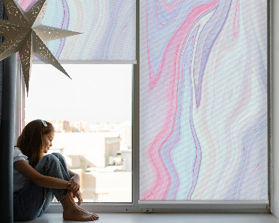 Verduisterend binnengordijn met kleurrijke verfvlekken