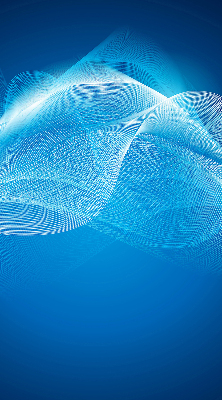 Binnenshuis verduisterend rolgordijn in blauwe animatiestijl