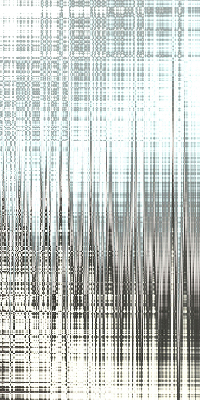 Verduisterend stoffen rolgordijn in spiegelabstractie