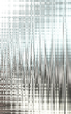 Verduisterend stoffen rolgordijn in spiegelabstractie