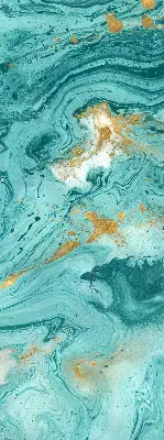 Binnenshuis verduisterend rolgordijn in turkoois graniet
