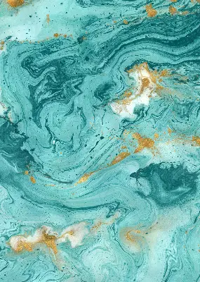 Binnenshuis verduisterend rolgordijn in turkoois graniet