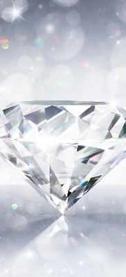 Verduisterend stoffen rolgordijn in de kleur diamanten
