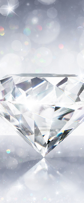 Verduisterend stoffen rolgordijn in de kleur diamanten