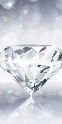 Verduisterend stoffen rolgordijn in de kleur diamanten