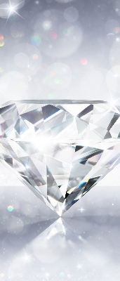Verduisterend stoffen rolgordijn in de kleur diamanten