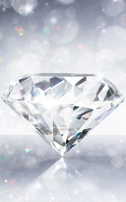Verduisterend stoffen rolgordijn in de kleur diamanten