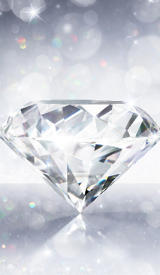 Verduisterend stoffen rolgordijn in de kleur diamanten