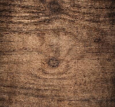 Verduisterend stoffen rolgordijn in donker hout