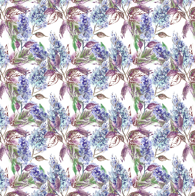 Verduisterend binnengordijn met zomerbloemenprint