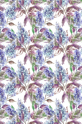 Verduisterend binnengordijn met zomerbloemenprint