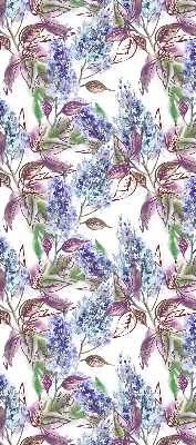 Verduisterend binnengordijn met zomerbloemenprint
