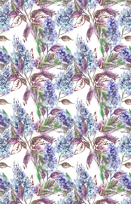 Verduisterend binnengordijn met zomerbloemenprint