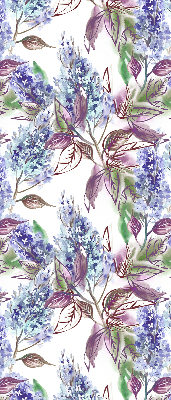 Verduisterend binnengordijn met zomerbloemenprint