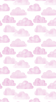 Verduisterend stoffen rolgordijn in de kleur roze wolken