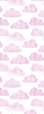 Verduisterend stoffen rolgordijn in de kleur roze wolken