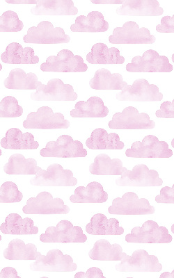 Verduisterend stoffen rolgordijn in de kleur roze wolken