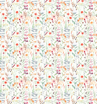 Verduisterend raamrolgordijn voor binnen met kleurrijke bloemen