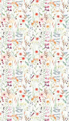 Verduisterend raamrolgordijn voor binnen met kleurrijke bloemen