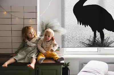 Verduisterend raamrolgordijn voor binnen