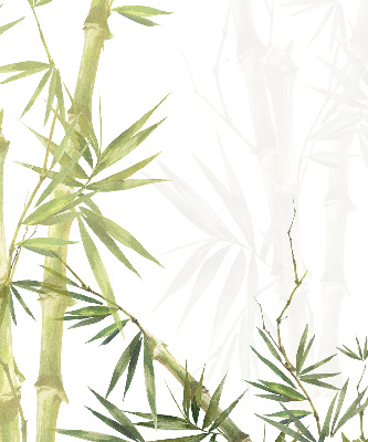 Verduisterend rolgordijn voor raam van bamboe