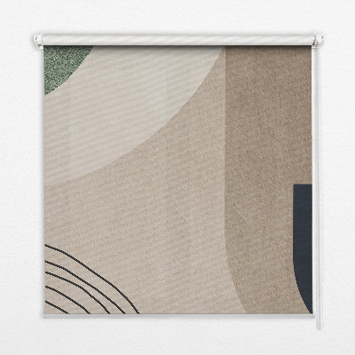 Verduisterend binnengordijn in abstracte stijl