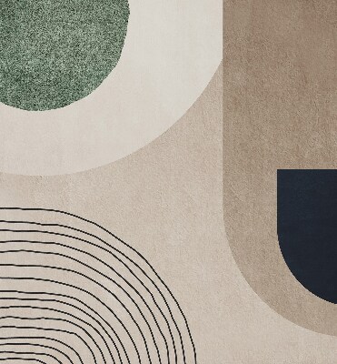 Verduisterend binnengordijn in abstracte stijl