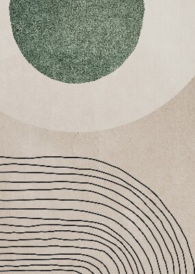 Verduisterend binnengordijn in abstracte stijl