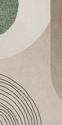 Verduisterend binnengordijn in abstracte stijl