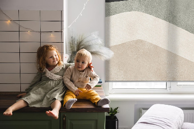Verduisterend raamrolgordijn voor binnen abstractie