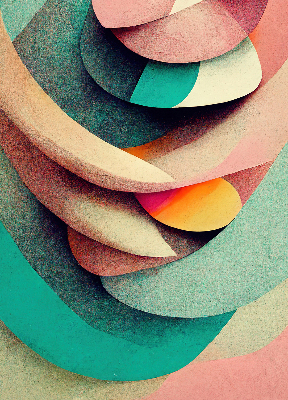 Verduisterend binnengordijn abstractie