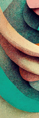 Verduisterend binnengordijn abstractie