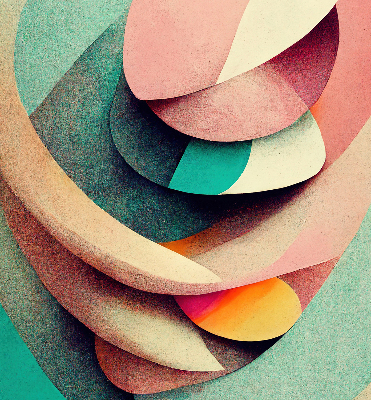 Verduisterend binnengordijn abstractie