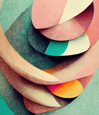 Verduisterend binnengordijn abstractie