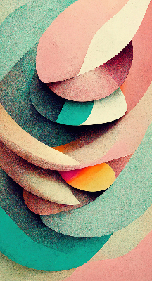 Verduisterend binnengordijn abstractie