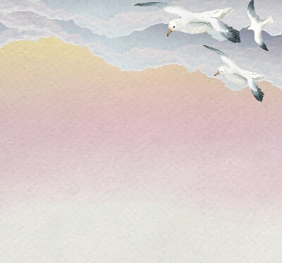 Verduisterend rolgordijn voor raam met vliegende vogels
