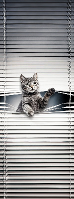 Verduisterend binnengordijn kat