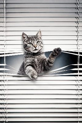 Verduisterend binnengordijn kat