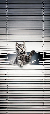 Verduisterend binnengordijn kat