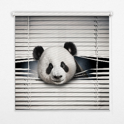 Binnenshuis verduisterend rolgordijn panda