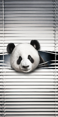 Binnenshuis verduisterend rolgordijn panda