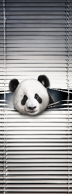 Binnenshuis verduisterend rolgordijn panda