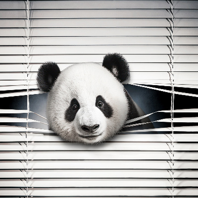 Binnenshuis verduisterend rolgordijn panda