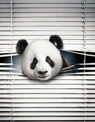 Binnenshuis verduisterend rolgordijn panda