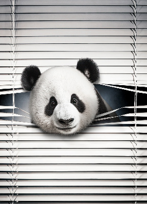 Binnenshuis verduisterend rolgordijn panda
