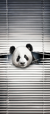 Binnenshuis verduisterend rolgordijn panda