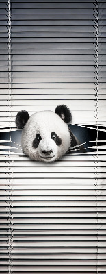Binnenshuis verduisterend rolgordijn panda