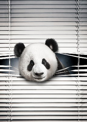 Binnenshuis verduisterend rolgordijn panda