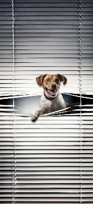 Verduisterend stoffen rolgordijn hond