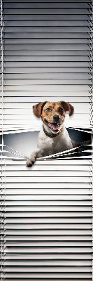 Verduisterend stoffen rolgordijn hond